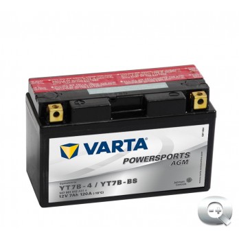 Venta de la Batería Varta Powersports AGM YT7B-4