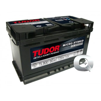Venta de la Batería Tudor Start - Stop ECM TL800