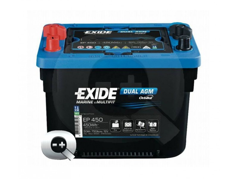 Comprar online la Batería Exide AGM EP 450