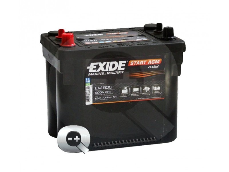 Batería Exide EM900