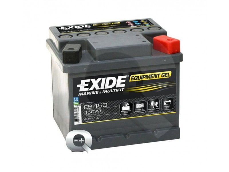 Batería Exide ES450 GEL