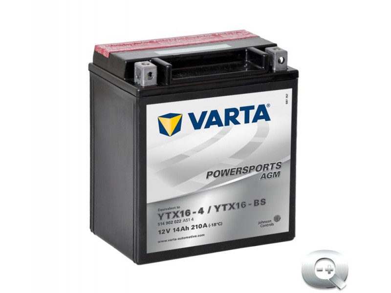 Comprar barato la Batería Varta Powersports AGM YTX16-4