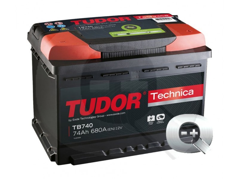 Comprar online la Batería Tudor Technica TB740