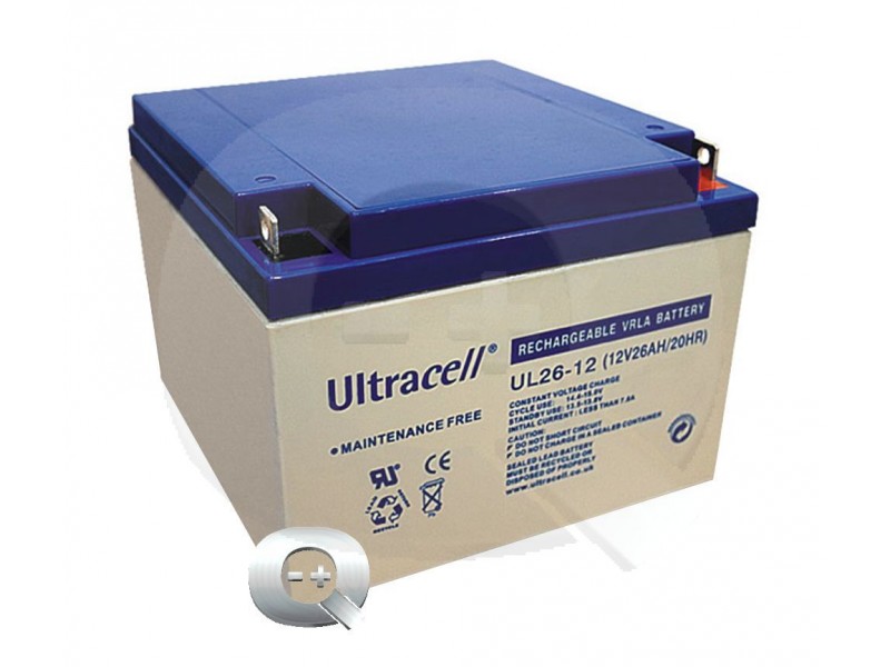 Comprar online la Batería Ultracell UL26-12