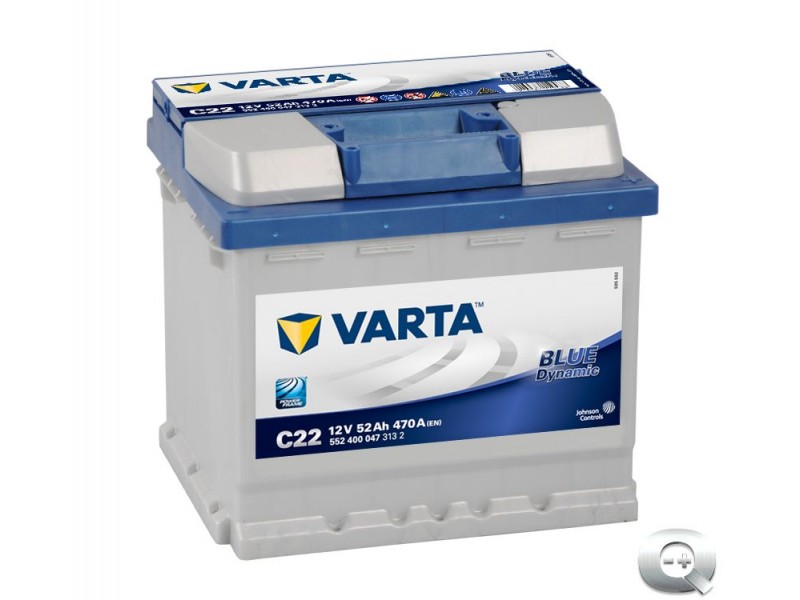 Comprar la Batería Varta C22 Blue Dynamic 52 Ah