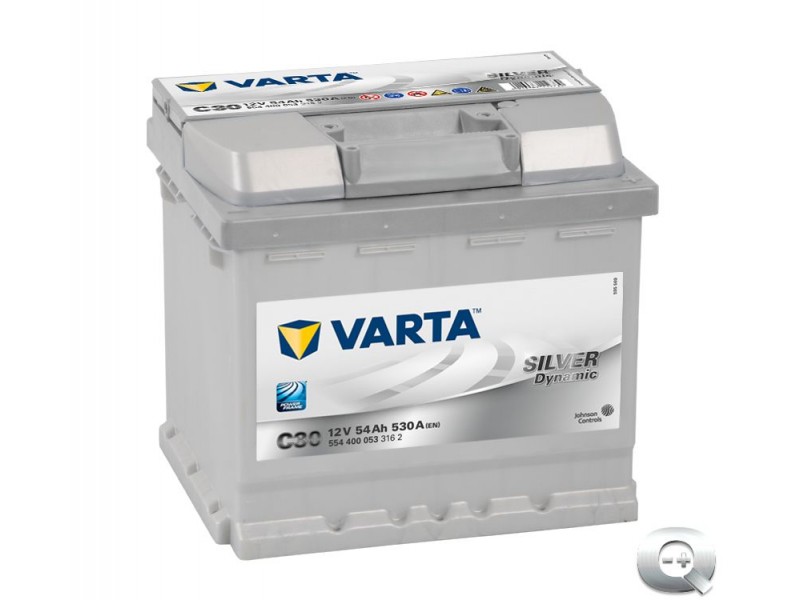 Comprar online la Batería Varta C30 Silver Dynamic 54 Ah