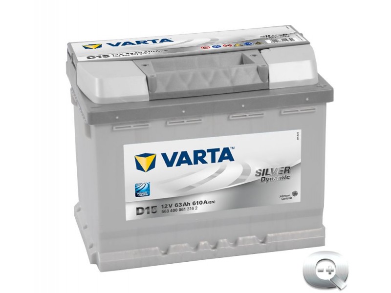 Venta de la Batería Varta D15 Silver Dynamic 63 Ah