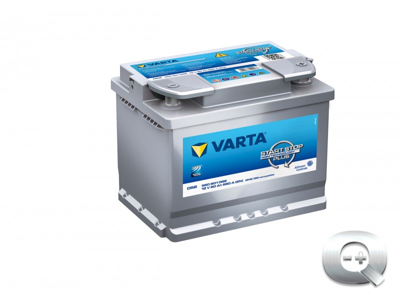 Comprar la Batería Varta Start-Stop Plus AGM D52