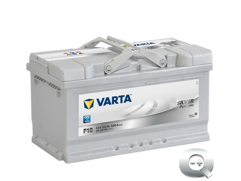 Venta de la Batería Varta F18 Silver Dynamic 