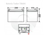 Esquema de la Batería Tudor TB604