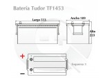 Esquema de la Batería Tudor TF1453