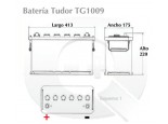 Esquema de la Batería Tudor TG1009