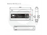 Esquema de la Batería MK Powered ES2.3-12V