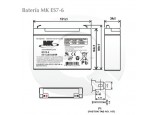 Esquema de la Batería MK Powered ES7-6