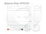 Esquema de la Batería Ritar RT6120